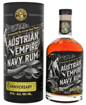 Austrian Empire Navy Rum Anniversary 0,7L 40% 3 Austrian Empire Navy Rum Anniversary 0,7L 40%