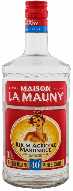 La Mauny La Mauny Blanc Rum 1Liter
