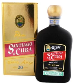 Santiago De Cuba Santiago De Cuba Extra Anejo 20 Years Old 700ml Gift Box