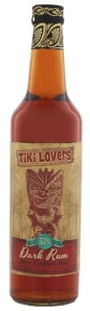 Tiki Lovers Dark Rum 700ml 57,0% Alcohol